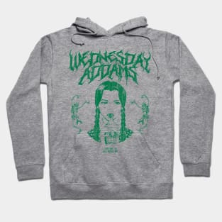 Wednesday Addams Metal Hoodie